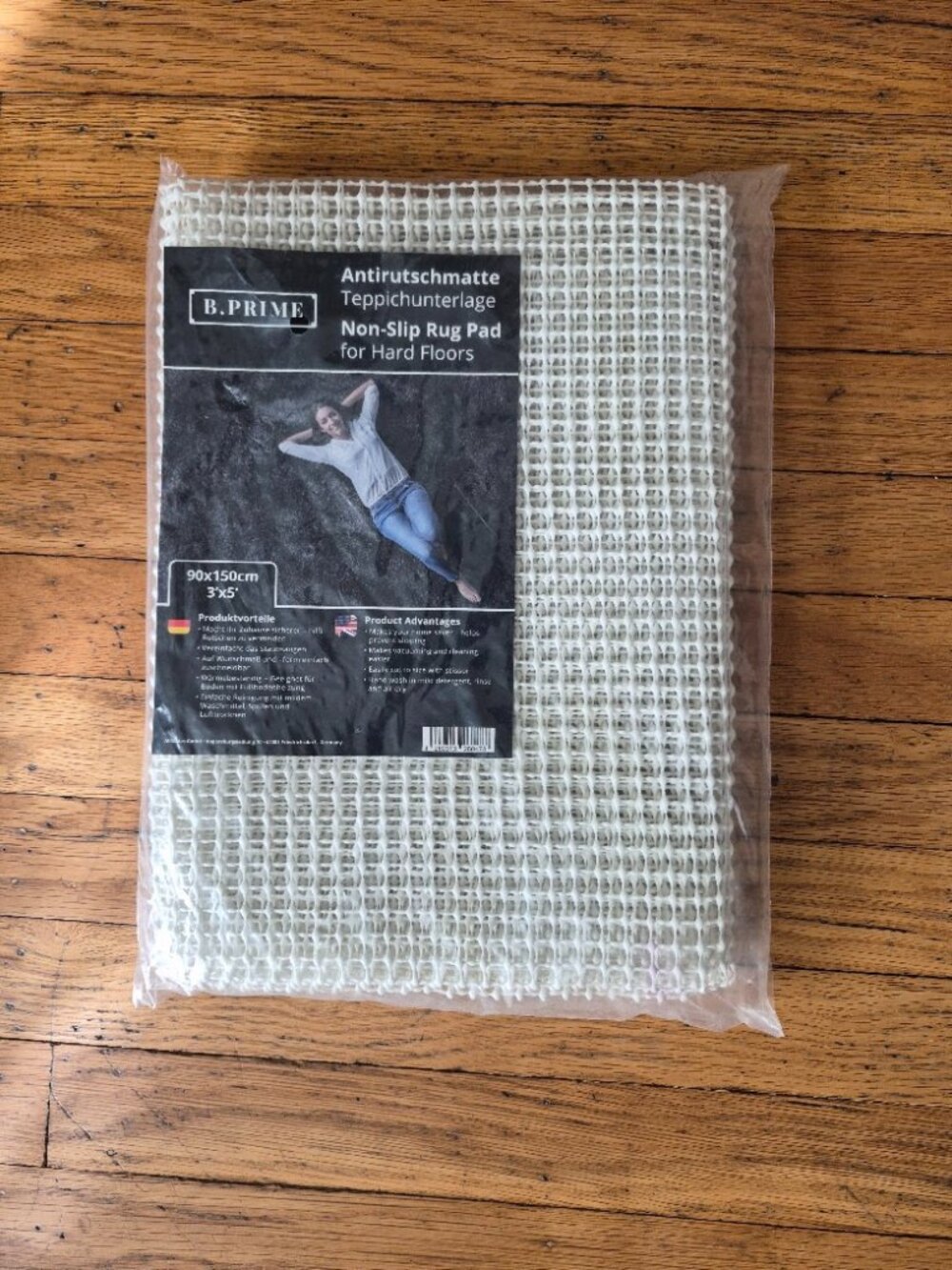 NEW Non-Slip Rug Pad for Hard Floors
